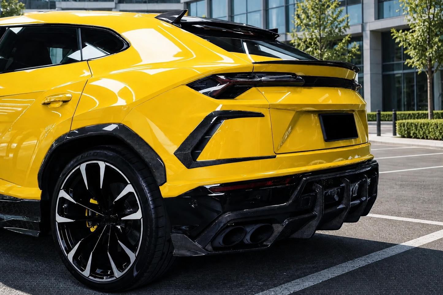 Urus Carbon Rear Vent