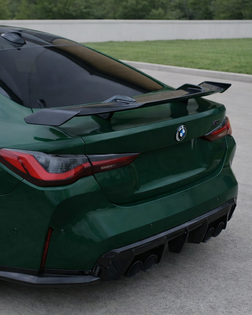 G82 Carbon Fiber Swan Neck Spoiler