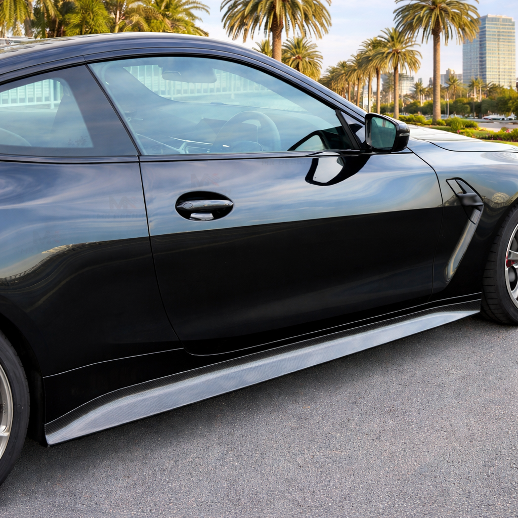 G82 Carbon Fiber Side Skirt
