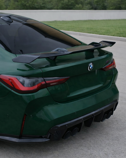 G82 Carbon Fiber Swan Neck Spoiler