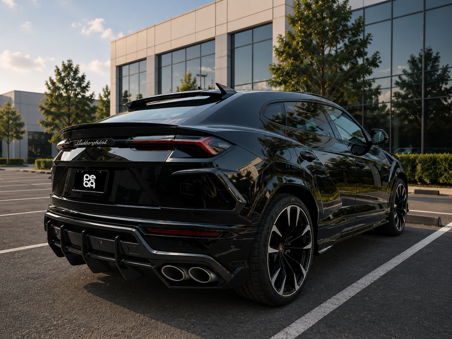 Urus Dry Carbon Rear Diffuser