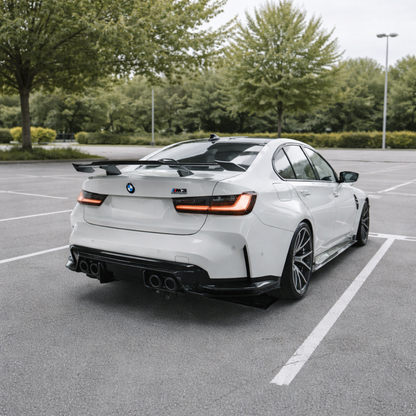 G80 Carbon Fiber Swan Neck Spoiler