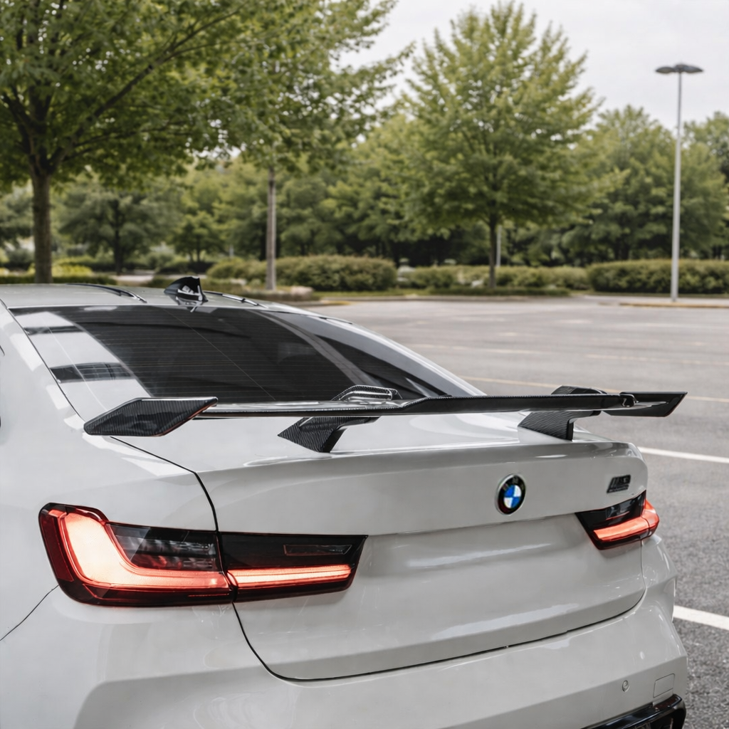 G80 Carbon Fiber Swan Neck Spoiler