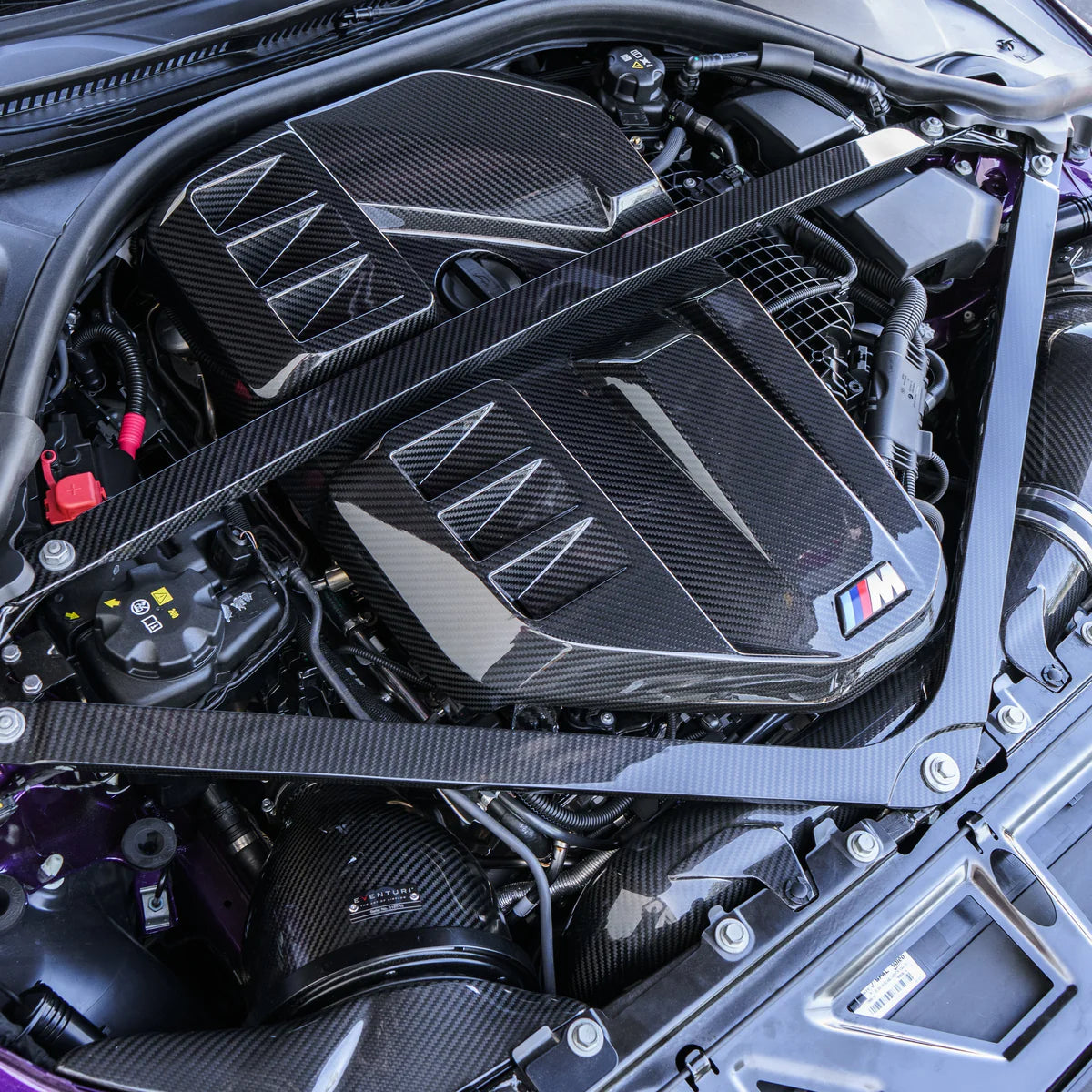 S58 Carbon Fiber Engine Cover