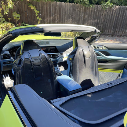 G82 G87 Carbon Fiber Seat Back Cover
