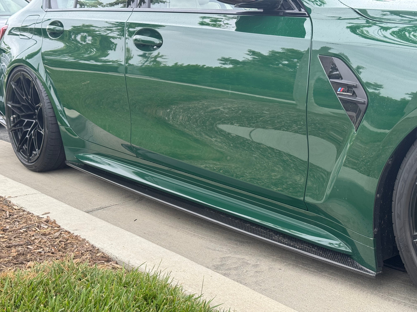 G80 Carbon Fiber Side Skirts