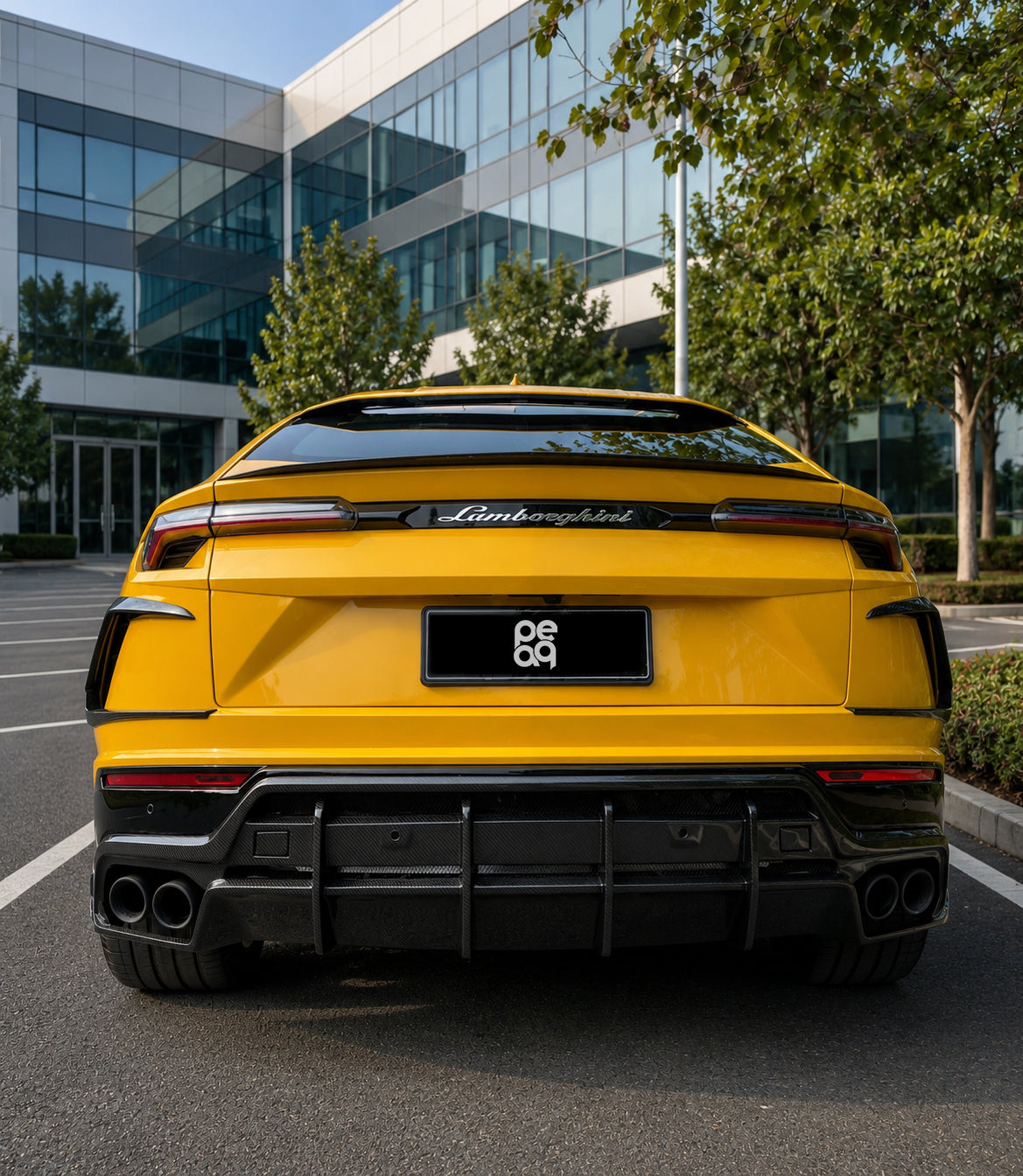 Urus Dry Carbon Rear Diffuser